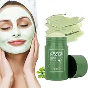 Green Mask Stick, Green Tea Mask Stick, Green Tea Mask Pen, Green Tea Mask Stick, Green Tea Purifying Clay Face Mask Stick, Deep Cleansing Moisturising Skin