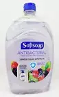 1 HUGE Softsoap WHITE TEA BERRY Antibecterial Hand Soap Protect Refill 50 OZ