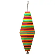 Catzon Big Bird Parrot Toy for African Grey Macaw Parrot-Multilayer Block