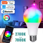 E26/E27 Screw Port LED Bulb RGB Dimmable Light Tuya Timer Smart Lamp9W