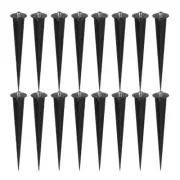 16 Pcs Garden Light Insert Pole Outdoor Ground Stakes Solar Spikes Replacement