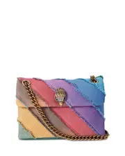 Kurt Geiger London Denim Mini Kensington Convertible Crossbody