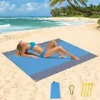 Nylon Pocket Beach Blanket Waterproof Mini Pocket Picnic Mat Camping
