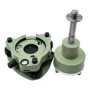 Green Tribrach with Optical Plummet & Fixed Adapter 5/8"X11 Thread GPS Surveying