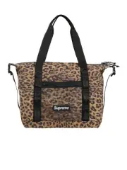 Supreme Cordura Zip Tote Leopard Bag FW20 Travel Bag Box Logo Supreme Tote Bag
