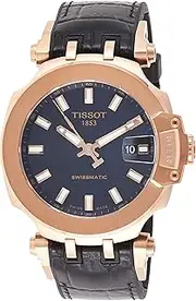 [Tissot] mens T-Race Stainless Steel Sport Watch Black T1154073705100, Black