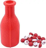 Dickly 1 Set Billiard Game Kelly Billiards Accessory with 16 Numbered Tally Balls Dice Pool Shaker Bottle for Family Sports Toys Indoor Home