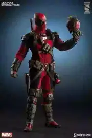 Sideshow Marvel Comics Deadpool w/ Exclusive Zombie Headpool 1/6 scale New