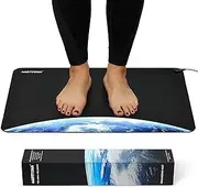 ARTTONA Grounding Mat for Better Sleep, Stress Relief & Wellness – Premium Earthing Mat for Desk, Bed & Floor – Durable, Non-Toxic Material – Includes Connection Cord & Guide, 24x16inches