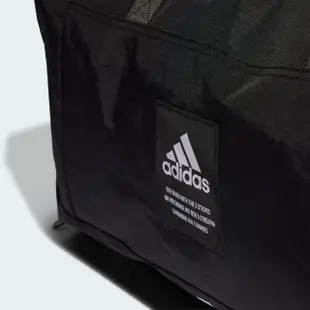 【adidas 愛迪達】手提包 健身包 運動包 旅行袋 4ATHLTS DUF L 黑 HB1315