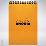 法國 羅地亞 RHODIA WIREBOUND PAD A4 N18 上掀式圈裝筆記本: 橘色