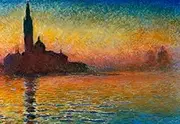San Giorgio Maggiore Poster Print by Claude Monet (10 x 14)