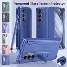 For Samsung Galaxy Z Fold 6 5 4 3 Hinge Shockproof Case Screen Protector w/ Pen