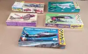5-1960s Hawk 1:72 Airplane Models All Mint Unbuilt 3 Sealed War Military Up2