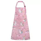 Cat Aprons for Kids Baking Waterproof Girls Apron Chef Kids Apron with Pocket...