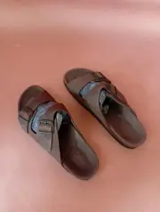 Allen Edmonds Sparrow Slide Mens Sandal Sand Size 10 Leather
