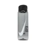 【NIKE 耐吉】水瓶 RECHARGE TWIST-TOP 24OZ BOTTLE 黑 旋蓋式 水壺 防漏(N100431707-224)