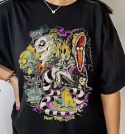 Vintage Beetlejuice Shirt, Vintage Retro Halloween Shirt, Monster Tee, Beetlejui