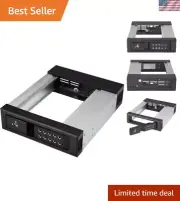 5.25'' to 3.5'' Trayless Hot Swap Bay - Aluminum Backplane with Lockable Door