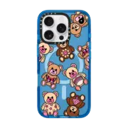 iPhone 16 Pro Impact Case MagSafe Compatible Teddies by The Funkie Flower