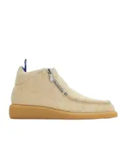 Burberry Chance Side-Zip Boots 44,41.5,42.5,41,42,43 wool color