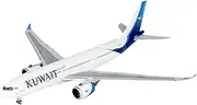 Pre-Built Model Aircraft 14CM 1/400 for Kuwait Airways A330-800 9K-APH 9K-API Scale Model Airplane Replica Aviation Display Piece Miniature Airplane Model(9K-API)