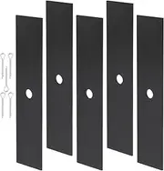 Universal Edger Blades 9 X 1/2 Center Hole Compatible with Mclane Tru-Cut Power Trim Edgers King O Lawn Edgers 2059 2059-9 - 9" x 2" w Universal Edger Blade Hardened Steel 5 Pack