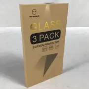 Lot of 12 Mr. Shield Glass 3-Pack Screen Protector 9H HD for Galaxy A20 - New