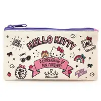 在飛比找樂天市場購物網優惠-日貨 Hello Kitty 帆布 筆袋 鉛筆盒 筆盒 化妝