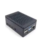 for Raspberry Pi 4 Case Shell Box Enclosure Installable Cool Fan Aluminum