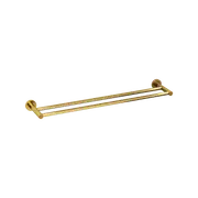 Rick McLeans 600mm Gold Double Towel Rail