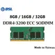 DSL記憶體 Synology群暉DS723+ DS923+ DS1522+ DDR4 3200 ECC NAS RAM($1990)