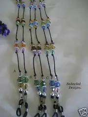 Rainbow of Colour Knotted cord Eyeglass, Sunglass, Spectacle Chain
