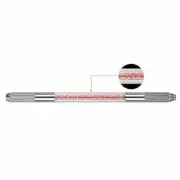 Steel Microblading Permanent Manual Tebori 3D Makeup Eyebrow Tattoo Pen 3 IN 1