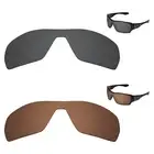 Tintart Polarized Replacement Lenses for-Oakley Offshoot Black&Brown