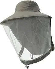 Bees Keeping Netting Hat Face Protection Protective Beekeeper Hat with Mesh Veils Hat for Gardening Fishing Equipment Hiking, Green