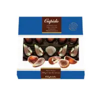 在飛比找蝦皮購物優惠-比利時 cupido 酷比特 貝殼榛果夾心 巧克力 250公