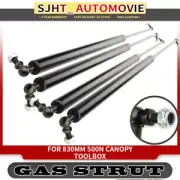 4x 830MM Long 500 Newtons Gas Struts for Trailer Box Caravans Camper Canopy