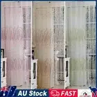 Wintersweet Door Curtain Tulle Window Treatment Voile Tulle Drape Valances