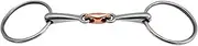 Horse Snaffle Bite Stainless Steel Horse Chew Jointed Mouth Bit Horse Training Equipment Equestrian Products(Large)