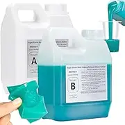 BBDINO Super Elastic Silicone Mold Making Kit, Liquid Silicone for Mold Making, Silicone Rubber Mold Making Kit 1:1 By Volume Ideal for Casting 3D Resins Molds| Silicone Molds N.W. 70.56 Oz Jade Green
