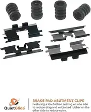 Carlson 13414Q Rear Disc Brake Hardware Kit