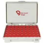 Vermont Gage Black Ox-Coated Pin Gauge Set, Metric 902100100 Vermont Gage