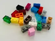 NEW Lego 1x2 Brick 3004 Dark Red Blue Pink Orange Green Trans Clear *YOU CHOOSE*