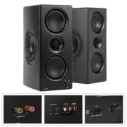 Pair 100W Active Powered Computer Speakers Bluetooth Desktop PC Laptop AptX HD
