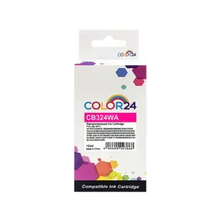 【Color24】for HP CB324WA NO.564XL 紅色高容環保墨水匣(適用HP Deskjet 3070a/3520;OfficeJet 4610/4620)