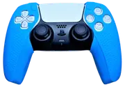 Silicone Grip Covers For PS5 Controller Skin - Blue Sox