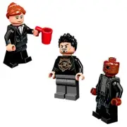 LEGO Pepper Potts + Nick Fury + Tony Stark minifigures (NEW UNBUILT) 76216 76190
