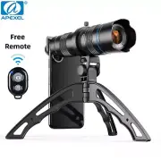 APEXEL HD 20x-40x Zoom Telephoto Lens Phone Camera Lens With Tripod Free remote