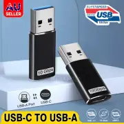 USB 3.2 Type A Male To USB-C Type-C Female Adapter Fast Converter Charging Port